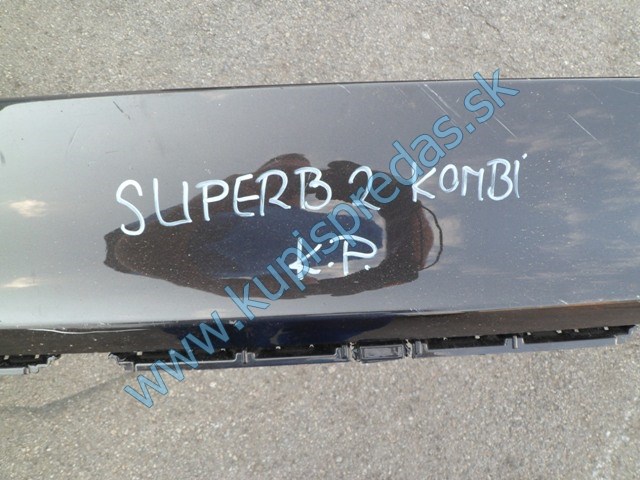 zadný nárazník na škodu superb 2 kombi, 3t9807421, 